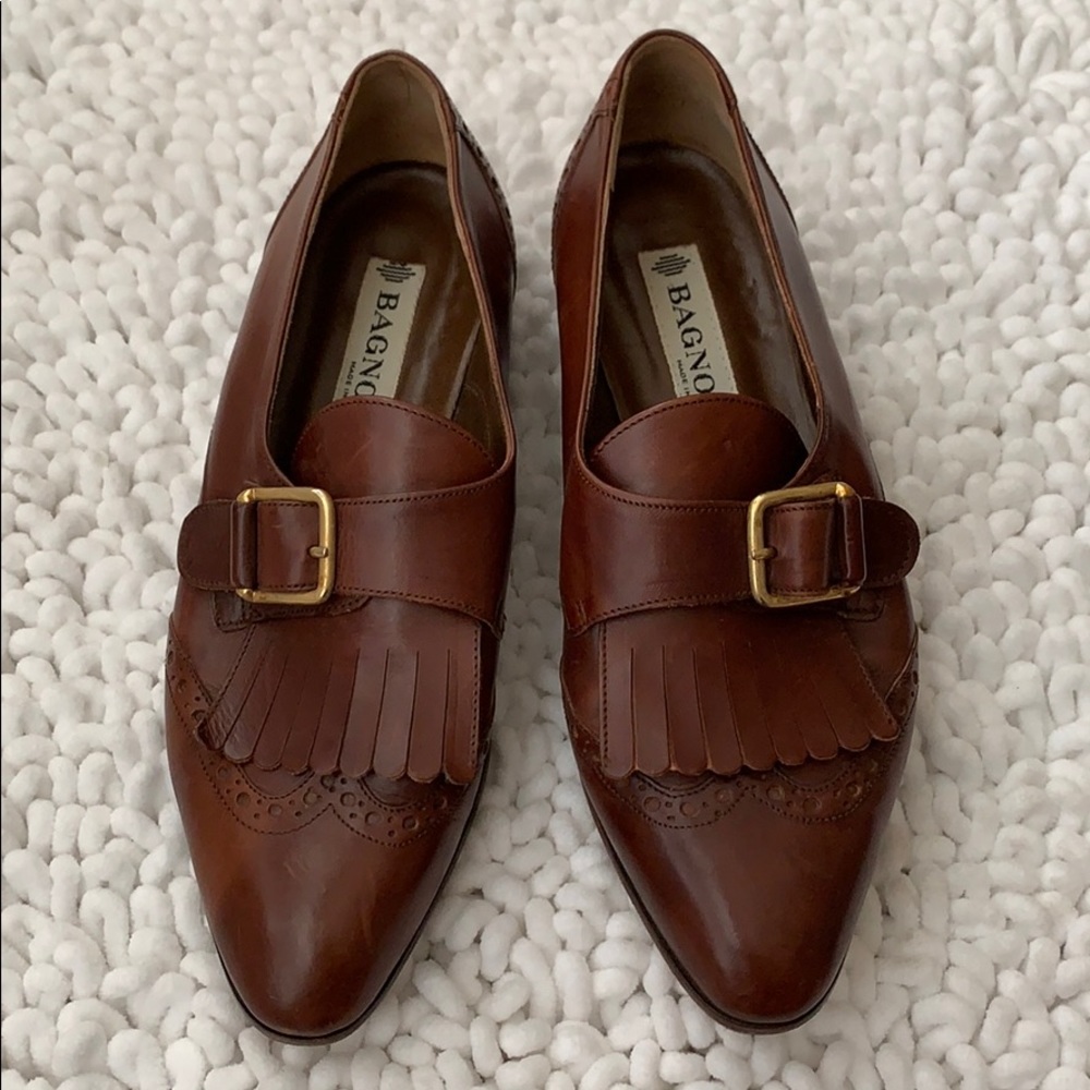 Vintage brown leather EU size 36 Bagnoli shoes